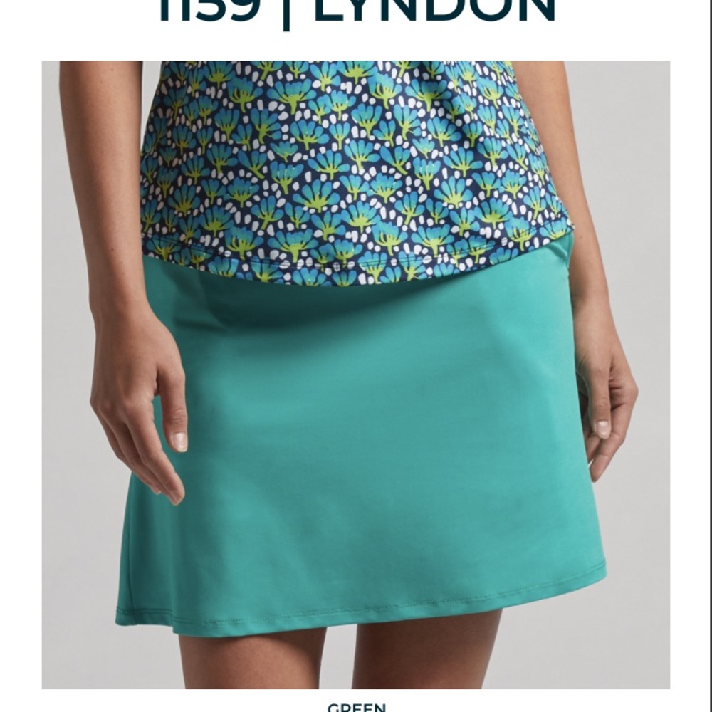 NWT Bermuda Sands Apparel ladies golf skort.